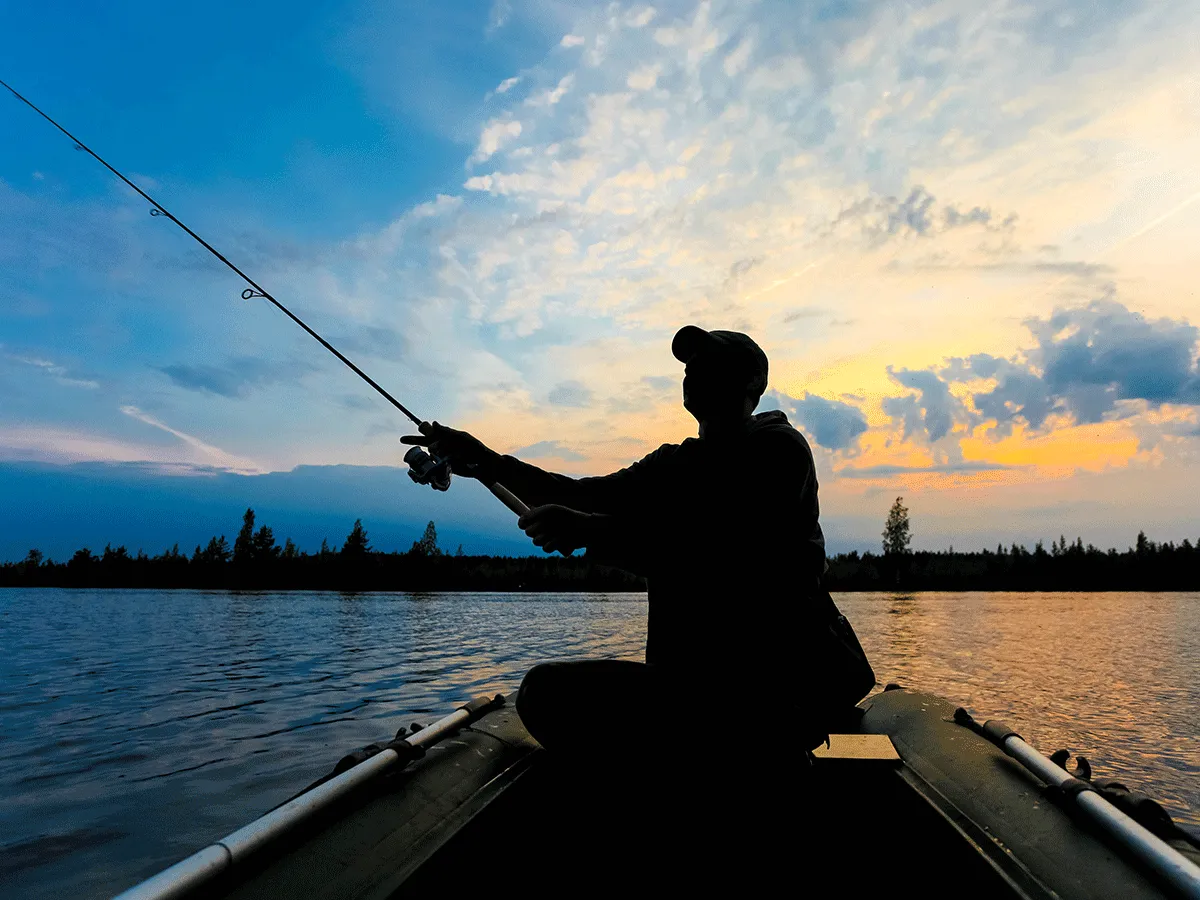 Lake Ihema in Rwanda